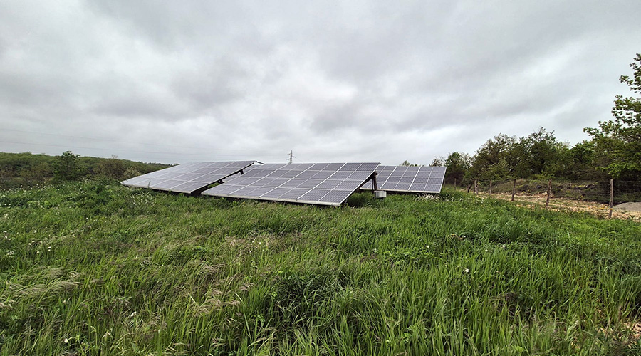 Parc solaire Fil d'Ohm de Cieurac (Lot)