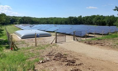 illustration Le parc solaire de Cloups Bergas