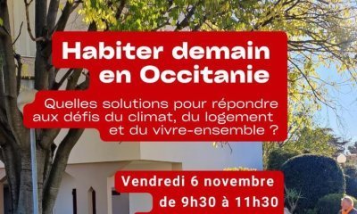 Webinaire « Habiter demain en Occitanie : Quelles solutions sont aujourd'hui proposées pour répondre aux défis du climat, du logement et du vivre ensemble ? »